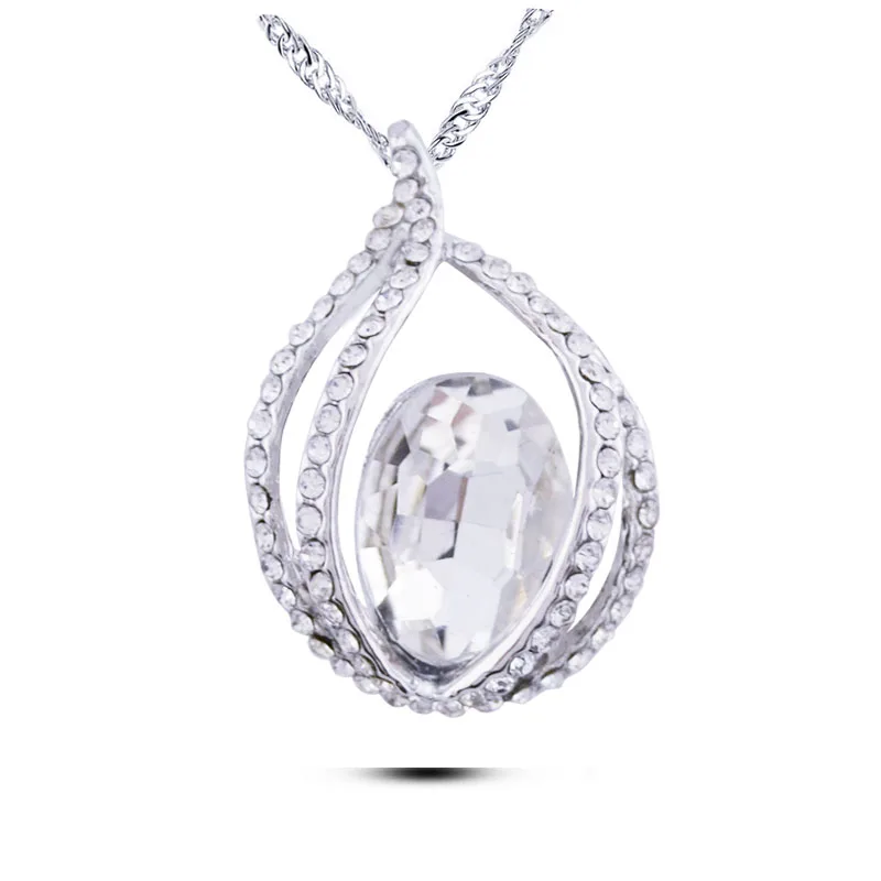 N237 Мода австрийского хрусталя камня Цепочки и ожерелья изысканные ювелирные