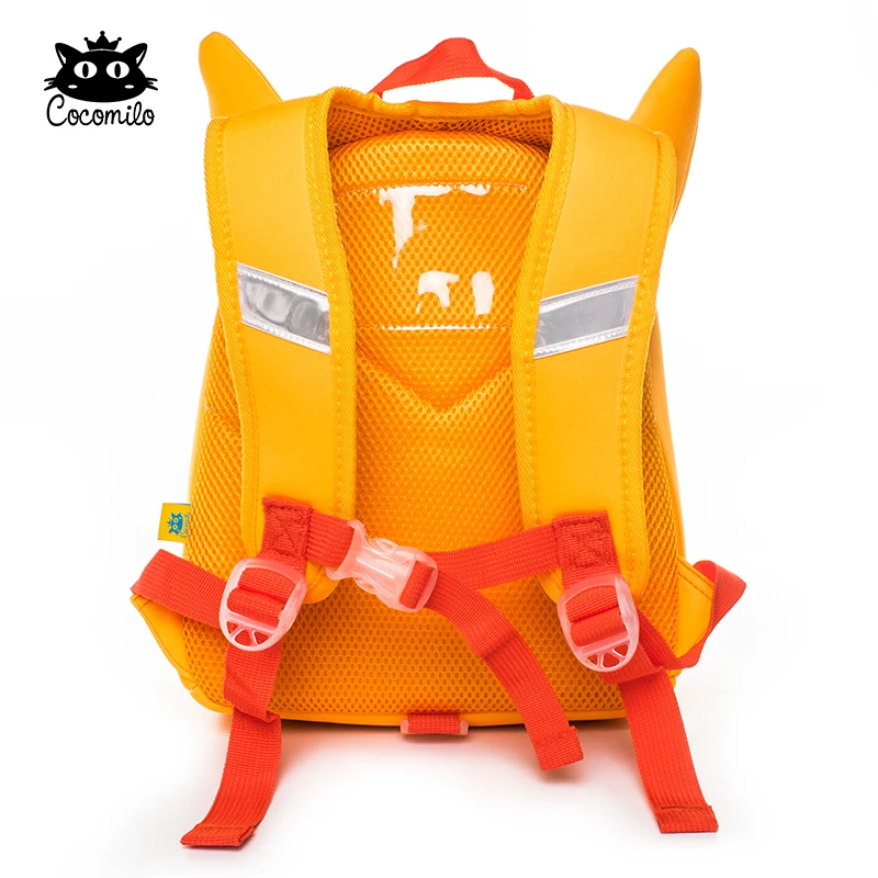 Cocomilo Waterproof 3D Dog Pattern Anti-lost School Bag Dog Ears Little Kids Kindergarten Backpack Zoo Animal Toddler Bag Boys