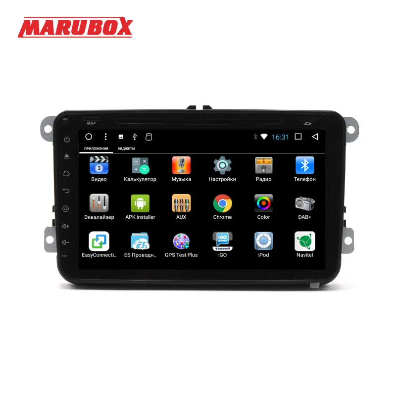 Универсальная магнитола для Volkswagen на ОС Android 7.1 Marubox8A803DT3 Автомобильный