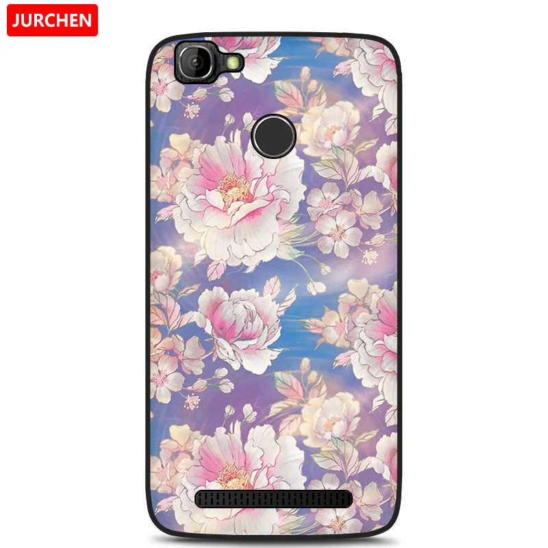 46 JURCHEN мягкая задняя крышка из ТПУ для HOMTOM HT50 чехол милый мультяшный напечатанный силиконовый чехол для телефона сумка для HOMTOM HT50 чехол HOMTOM HT 50 - Цвет: 46