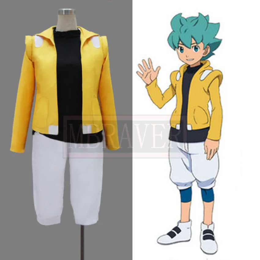 

Мобильный костюм Gundam AGE Flit Asuno желтый комплект косплей костюм