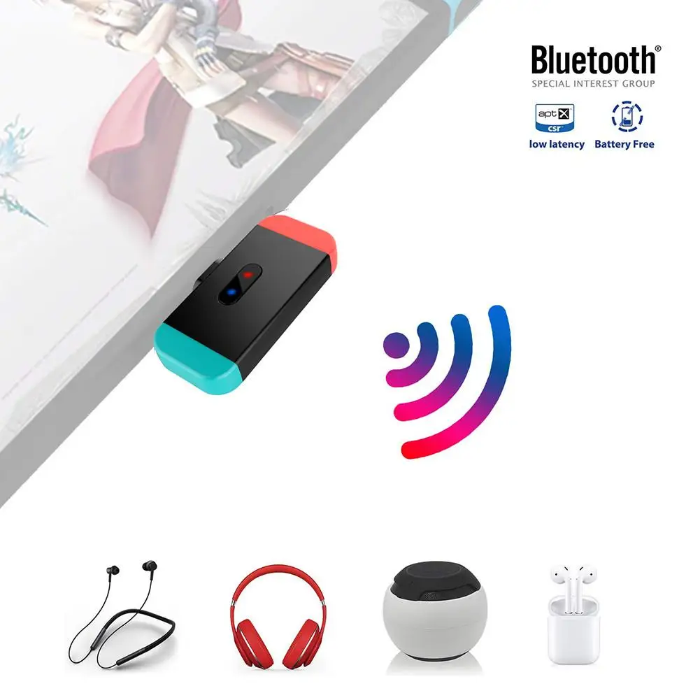 Apt-x AAC Bluetooth беспроводной аудио адаптер BT 3,0 аудио передатчик для Nitendo переключатель наушники гарнитура PS4 ноутбук ПК