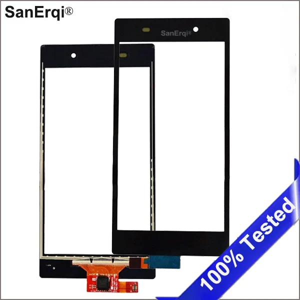 SanErqi 10 шт. 5 0 ''сенсорный экран для Sony Xperia Z1 L39 L39H C6902 C6903 сенсорный дигитайзер