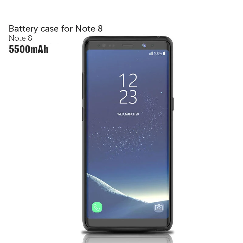 Чехол для samsung Galaxy note 8 чехол зарядного устройства аккумулятора устройства|Чехлы