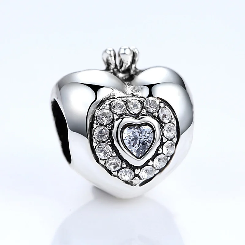 BISAER Silver Plated Exclusive Beads &amp Charms Fit Bracelets Authentic Original Jewelry Wholesale Cheap Gift | Украшения и