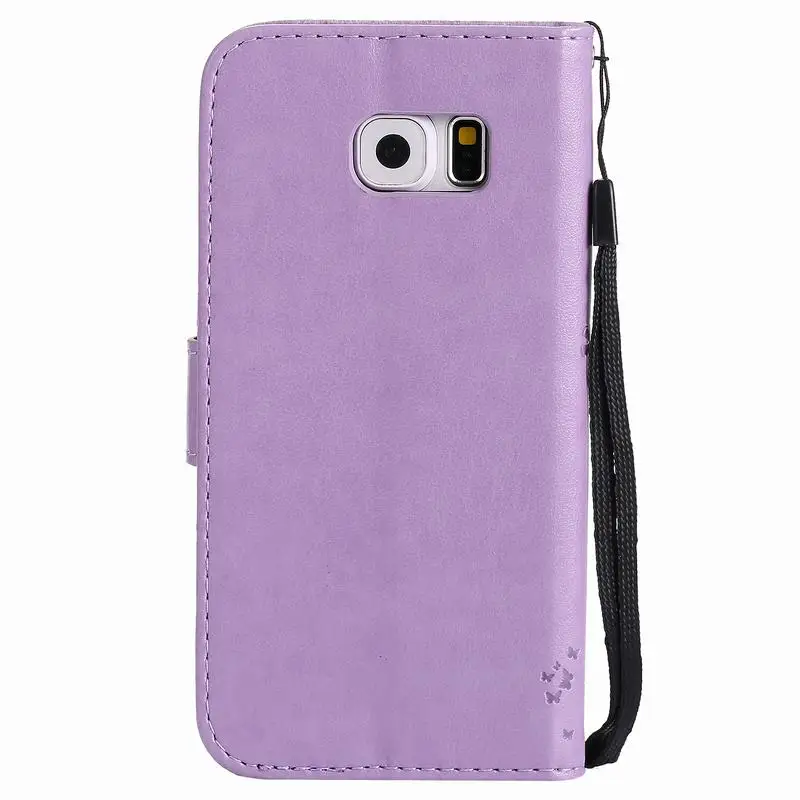 Для Coque samsung Galaxy S6 Чехол кошелек кожаный чехол для телефона samsung Galaxy S6 чехол Флип Для Coque samsung Galaxy S6 Чехол для карт