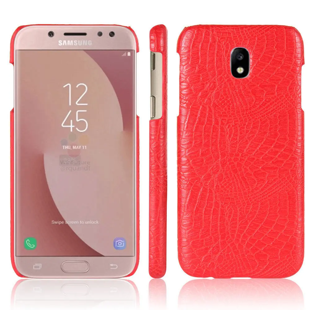 Чехол из крокодиловой кожи для Samsung Galaxy J5 2017 j530 жесткий защитный чехол телефона