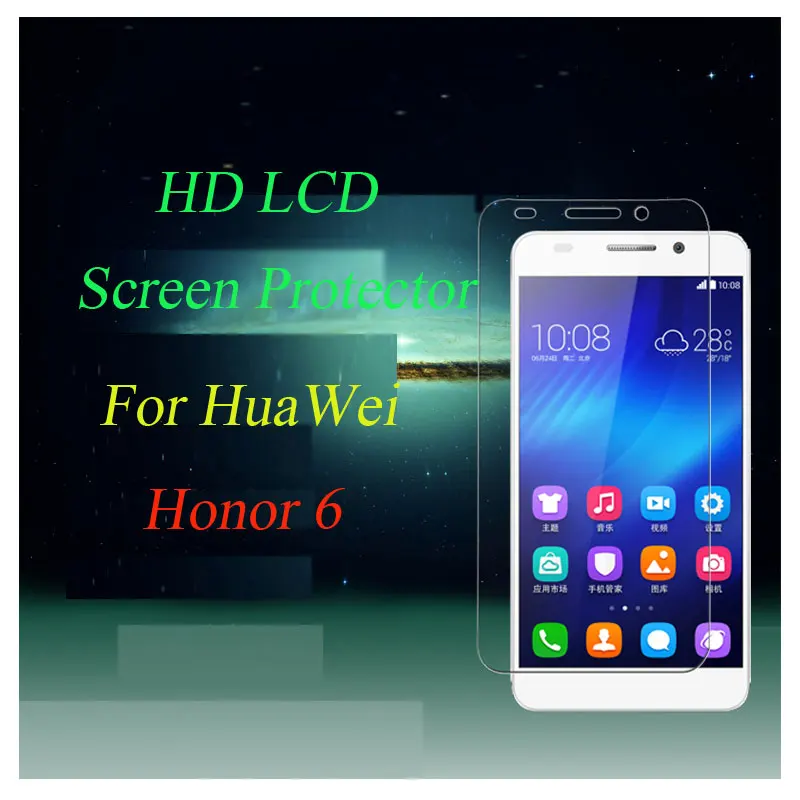 50 Pc/lot Ultra Slim Crystal Clear HD LCD Screen Protector Film Guard 5.0&quot Inch For HuaWei Honor 6 |