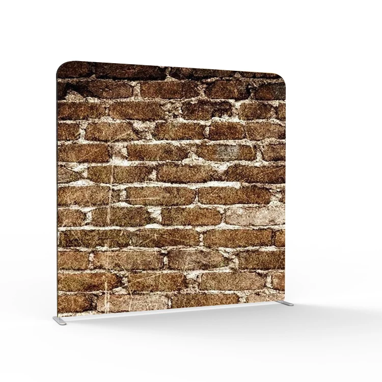 

Morning custom display frame aluminum tension fabric banner advertising display trade show display stand