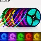 Светодиодная лента 5050 RGB огни DC12V гибкое освещение для украшения дома водонепроницаемая светодиодная лента RGBбелыйтеплый белыйсинийзеленыйкрасный