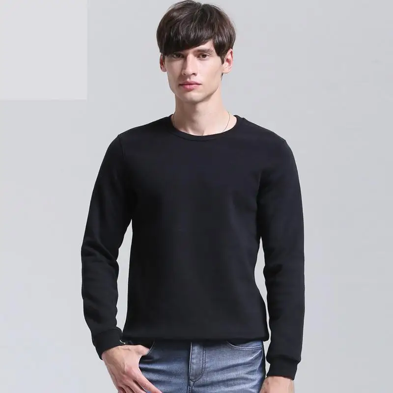 2018 свитера Для мужчин новая мода Повседневное О образным вырезом тонкий хлопок