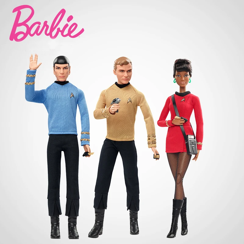 Оригинальная оригинальная Кукла Барби Star Trek The Black Mark ограниченная Коллекционная