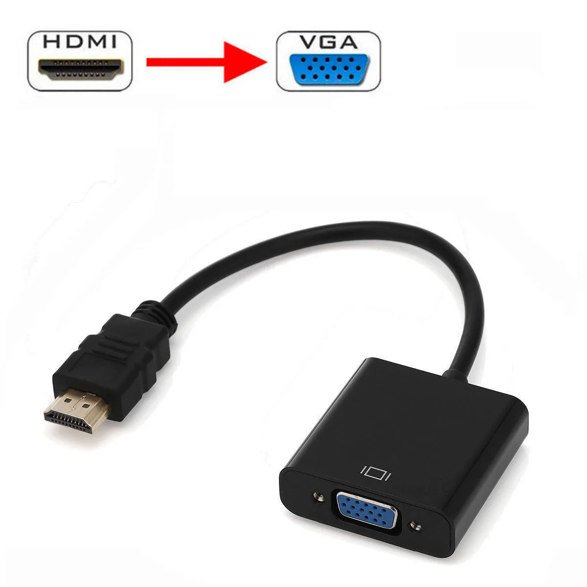 Hdmi-vga цифро-аналоговый видео аудио кабель DVB-T2 VGA ТВ коробка конвертер DVB T2 vga тюнер для монитора телевизионный адаптер