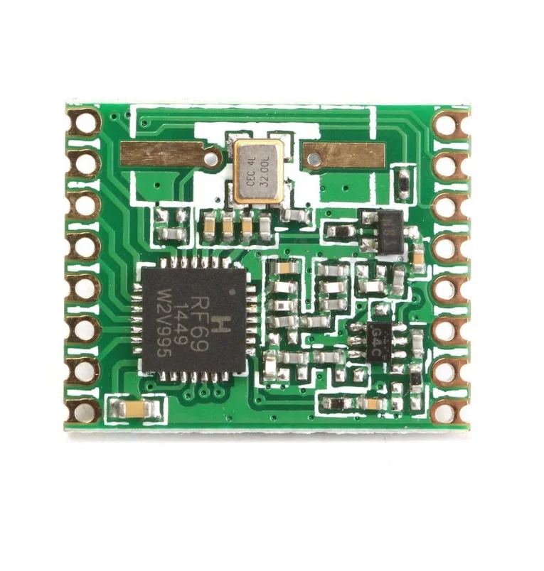 1 шт. Новый RFM69HW 868Mhz HopeRF беспроводной трансивер (RFM69HW-868S2) для дистанционного