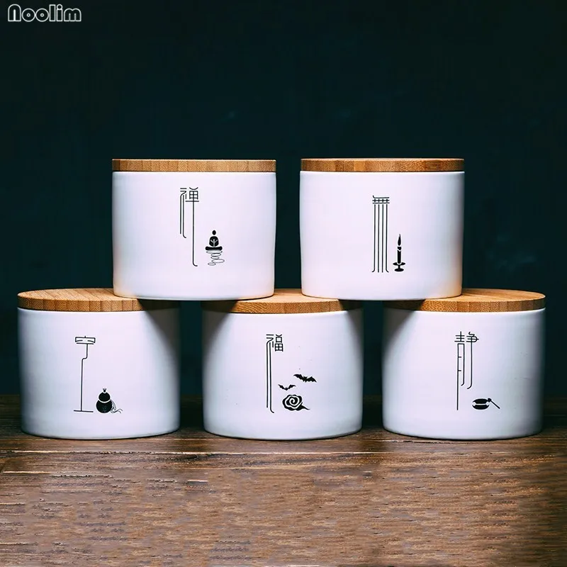 Керамическая емкость NOOLIM герметичные бутылки для хранения банки специй чая с