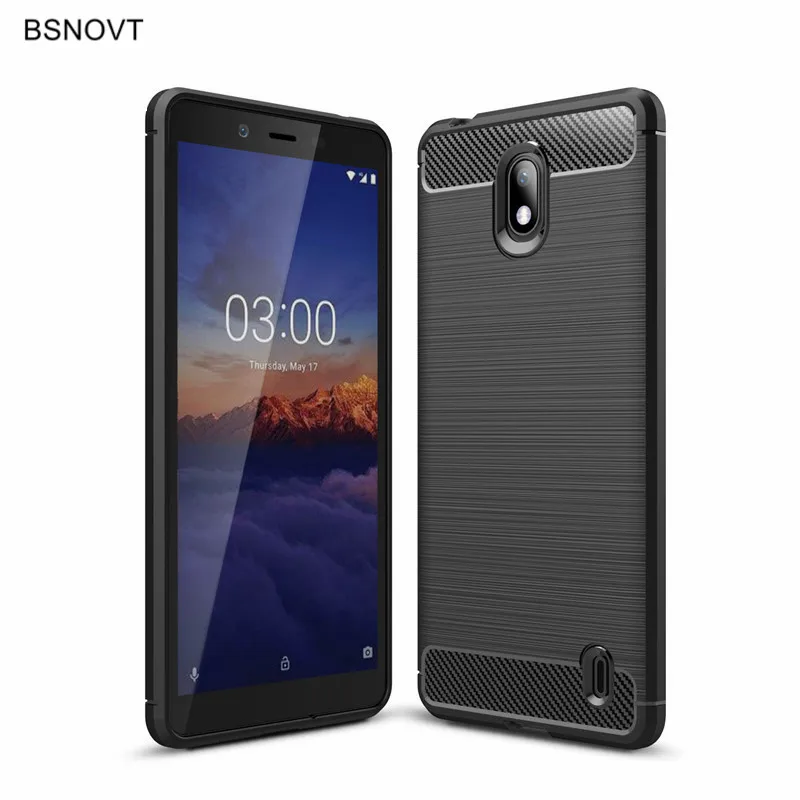 Для Nokia 1 Plus Чехол Мягкий ТПУ Силиконовый противоударный чехол для телефона 5 45