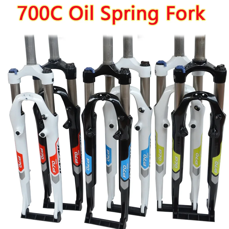 PASAK 700C подвеска Touring велосипеды вилка масло sping resillience/масло демпфирования ручной