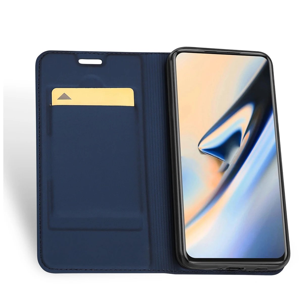 Для OnePlus 7 pro Чехол, роскошный кожаный чехол, тонкий дизайн книги, Модный Магнитный откидной Чехол с отделением для карт Oneplus7 1+ 7 Pro
