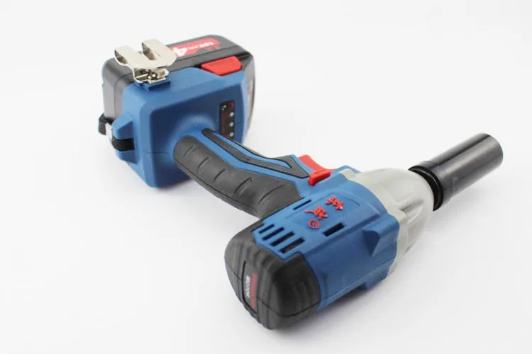 18V Аккумуляторный ударный гайковерт с бесщеточным двигателем 5.0Ah Перезаряжаемые ключ, дюймовый стандарт 300N. М переменная Скорость M12-M18 ударный гайковерт 1/"(19 22 мм