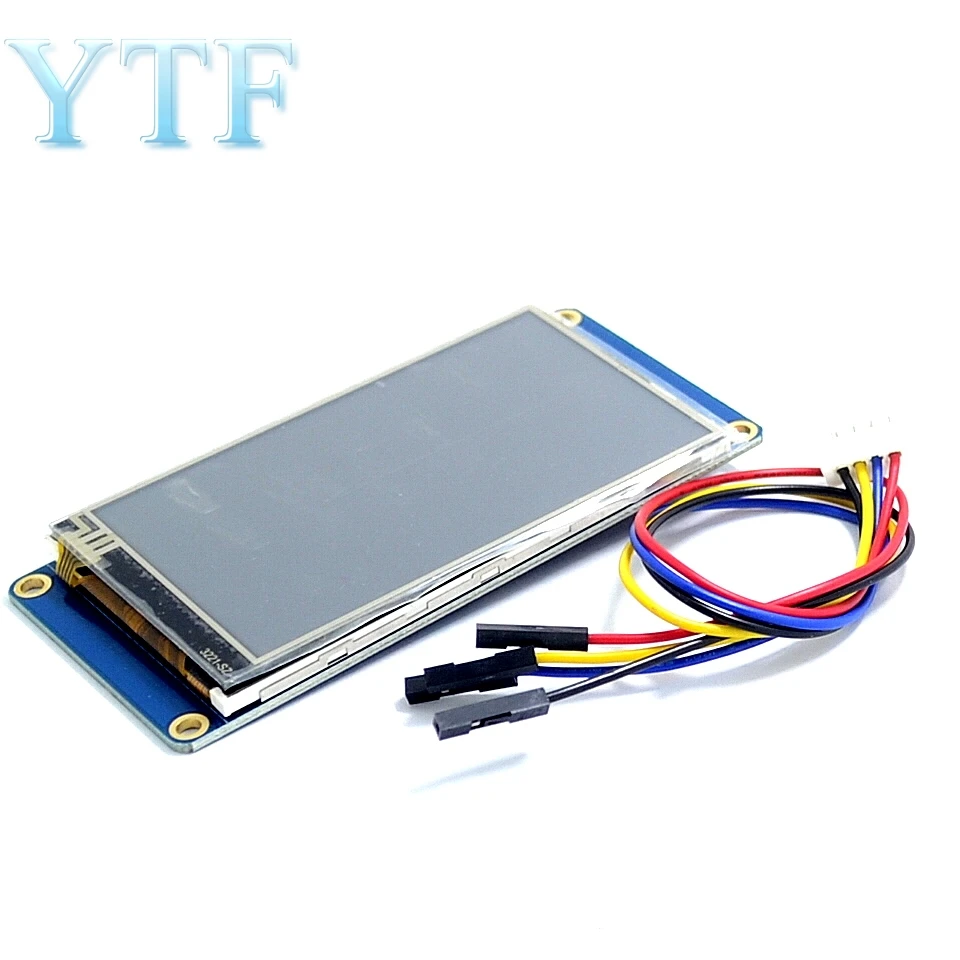 3 5 дюймовый TFT ЖК экран USART HMI с серийной сенсорной конфигурацией поддерживает QR