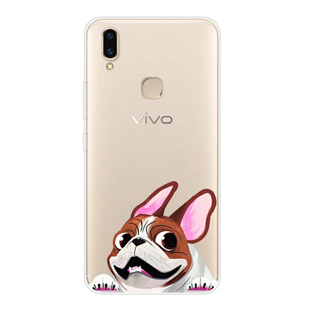 30 Чехол s для Vivo V9 чехол 6,3 ''силиконовый мягкий чехол для телефона Vivo V9 молодежный чехол V 9 V9Youth чехол TPU для Funda Vivo Y85 прозрачный - Цвет: 30