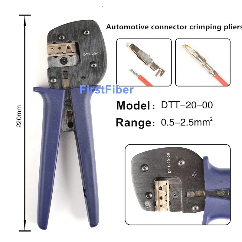Terminal Wire Crimping Tools for deutsch terminals connector crimping wire/cable 20-12 AWG 0.5-2.5mm square | Мобильные телефоны и