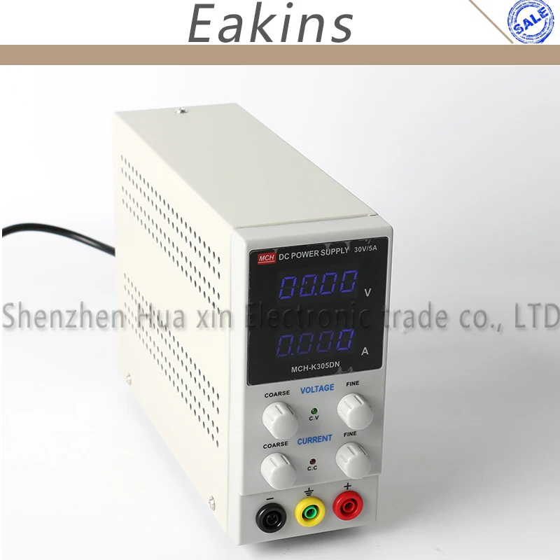 MCN-305DN коммутации Регулируемый Портативный Мини DC Питание 30V 5A высокой точности Напряжение регуляторы 0.01A 0,001 V