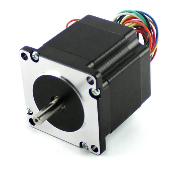 Бесплатная доставка гибридный двухфазный шаговый двигатель 0 9 градусов 57 мм 8 Вт 3