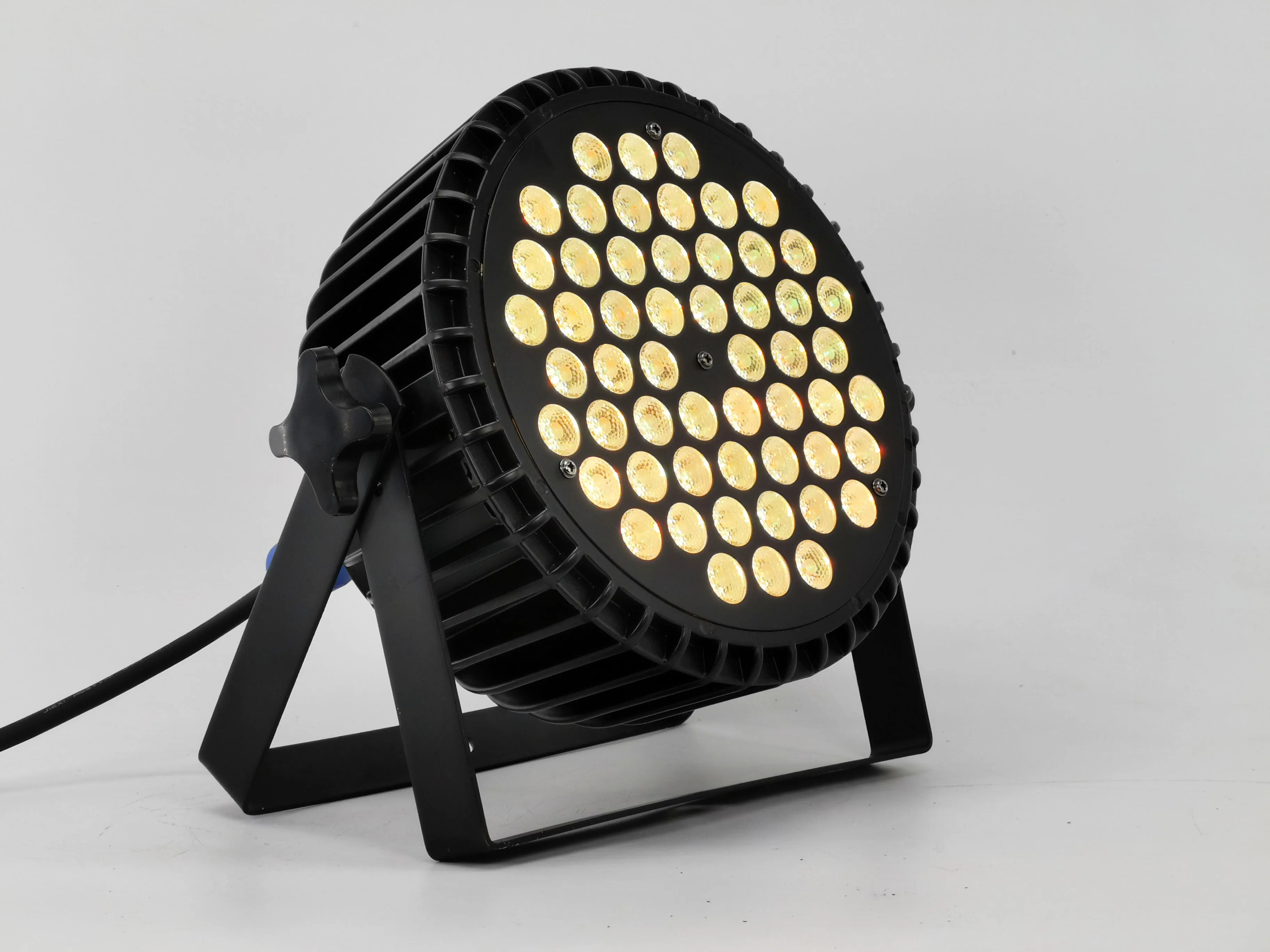 Новинка! 54x3w светодиодный параболический алюминизированный отражатель RGB 3-в-1 полноцветный светодиодный Par-светильник из литого алюминия в/OUT DMX512 светодиодный свет