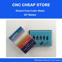 100pcs 20 box Extra Long Service Life 60 Degree Roland Cutting Blades Plotter Vinyl Cutter Knife Free Shipping