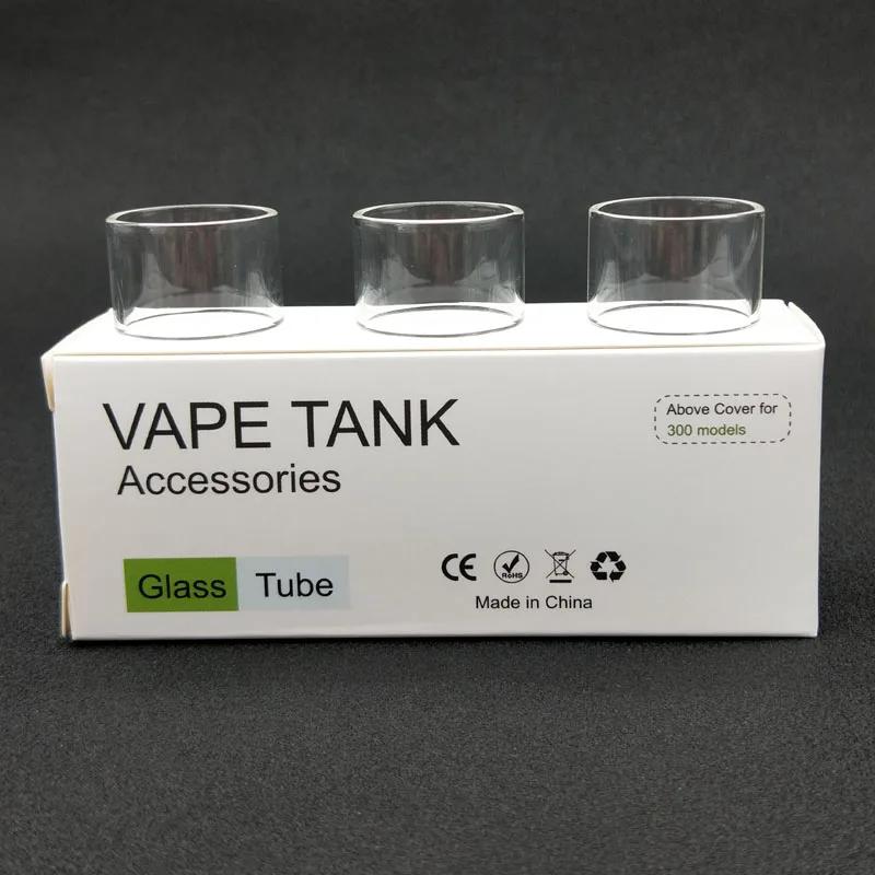 3 шт. высокое качество аутентичная сменная стеклянная трубка Pyrex для SMOK Vape ручка