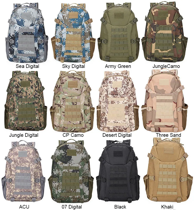 50L Molle походный рюкзак, тактические военные сумки рюкзаки, водонепроницаемые Рюкзаки, походные рюкзаки, сумка на плечо XA303WA
