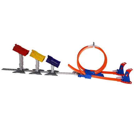 Лидер продаж набор пусковых дорожек Hot Wheels Детская электрическая квадратная