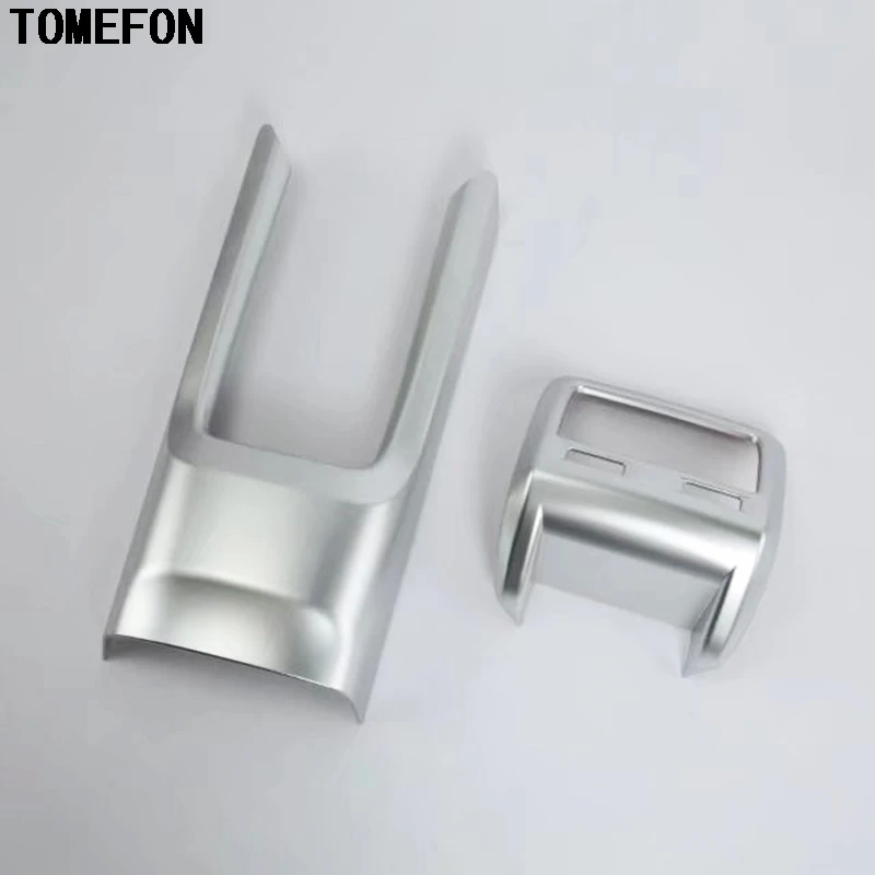 TOMEFON 2 шт. для Acura CDX 2016 2017 2018 ABS хромированный задний подлокотник вентиляционная