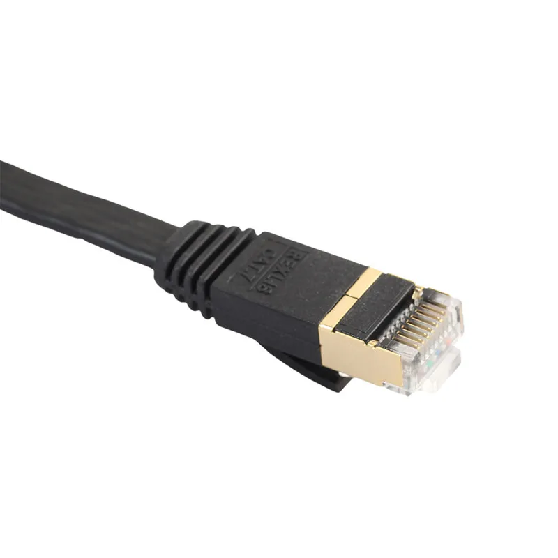 Ethernet-кабель Centechia 1 м CAT7 10 гигабитный сетевой кабель LAN плоские разъемы RJ45 для