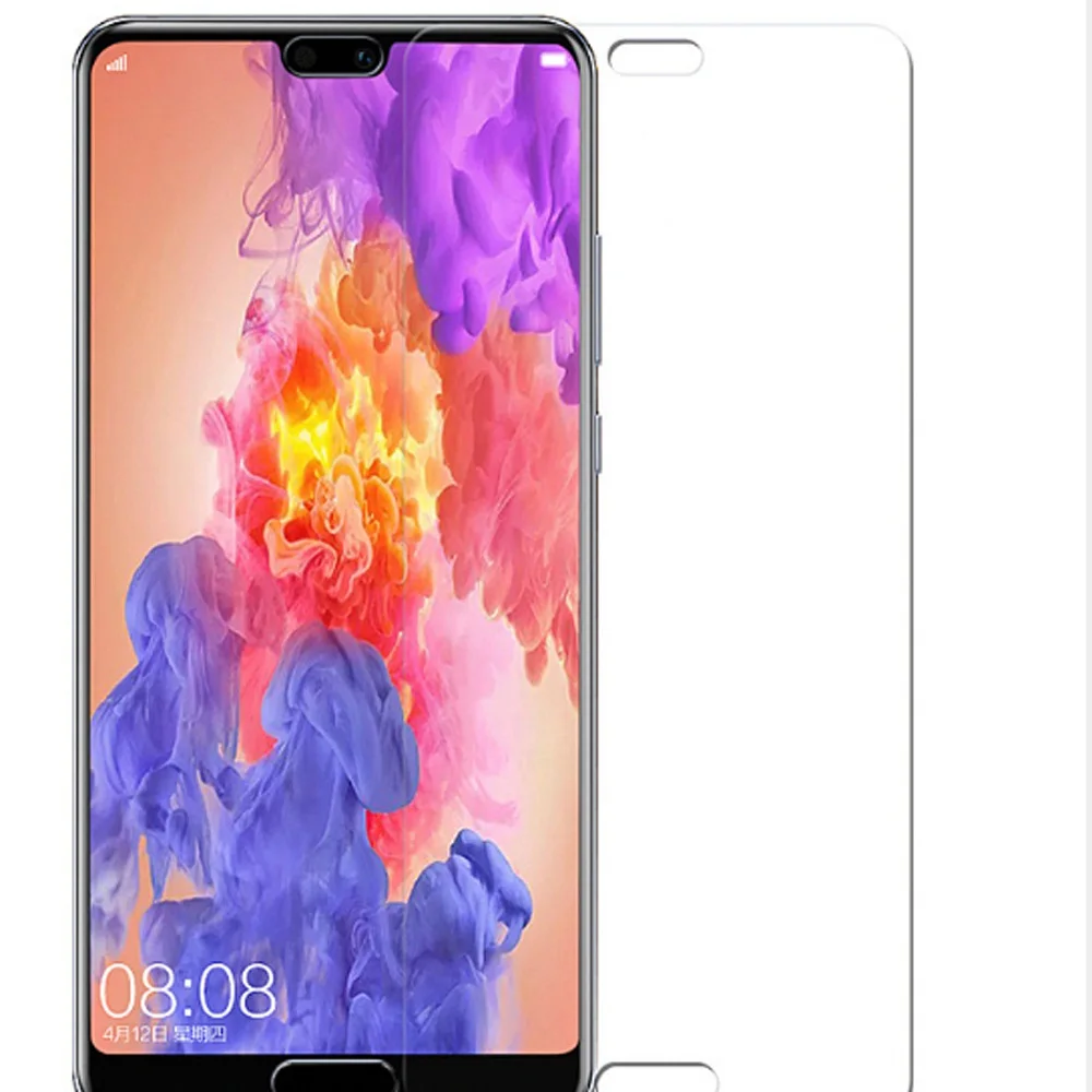 10 pcs a lot 9H full Cover Tempered Glass For Huawei P20 Pro Screen Protector Protective | Мобильные телефоны и