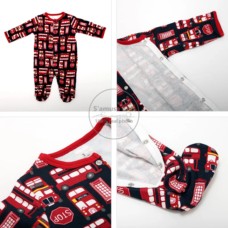 3 шт./лот/ детский хлопковый комбинезон с героями мультфильмов одежда длинными