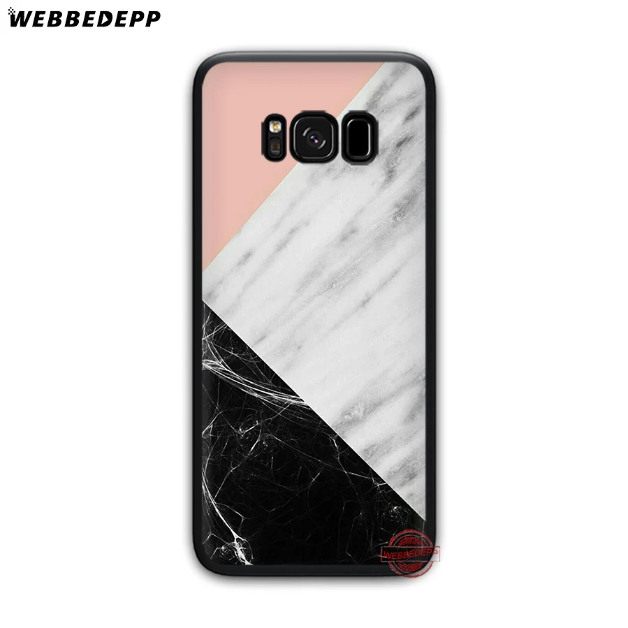 WEBBEDEPP гранита мрамора для мягкий чехол Samsung A6 A7 A8 A9 J6 2018 S6 S7 S8 S9 S10E S20 ультра Note 8 9 10 Lite