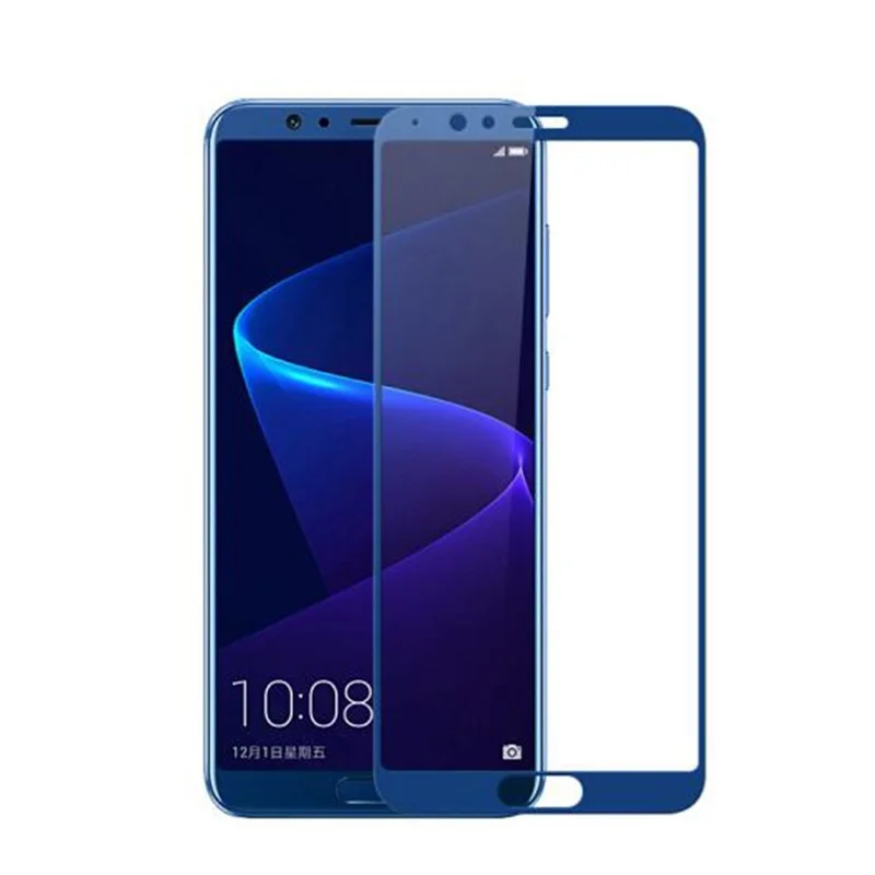 Закаленное стекло для Honor View 10 V10 полное покрытие защита экрана защитное