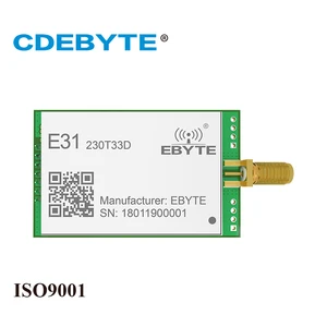 E31-230T33D широкий диапазон проникновения AX5243 230 МГц 2 Вт SMA антенна IoT vhf беспроводной приемопередатчик модуль приемника