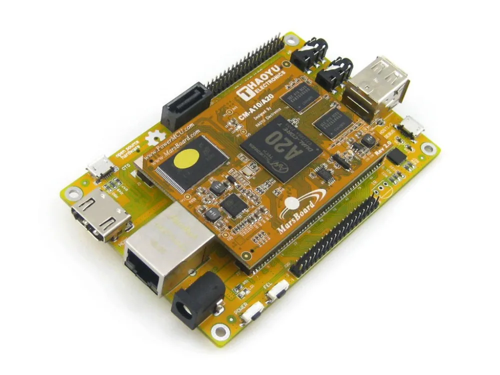 Mars MarsBoard A20 Lite Allwinner ARM Cortex A7 двухъядерный процессор Mali-400 GPU Development Board Kit | Компьютеры