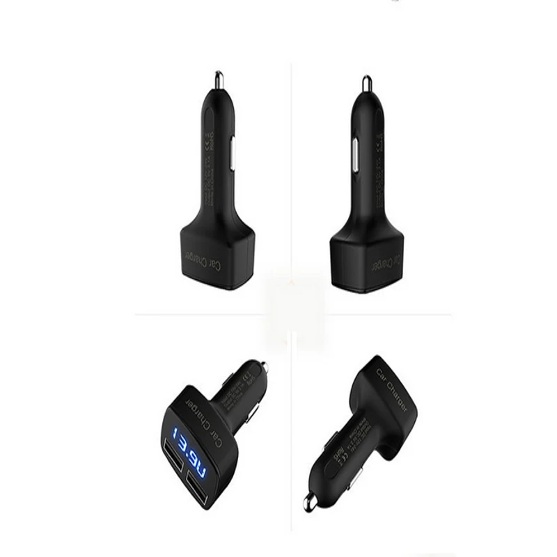 Цифровой светодиодный прикуриватель 4 в 1 с монитором напряжения и двойным