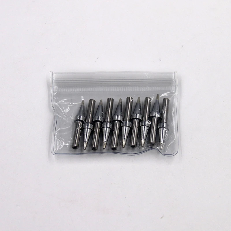 

A-BF 203H soldering station Quality Lead Free Universal 200 Soldering Tip Set 10pcs for 203H/204H/502/503/504