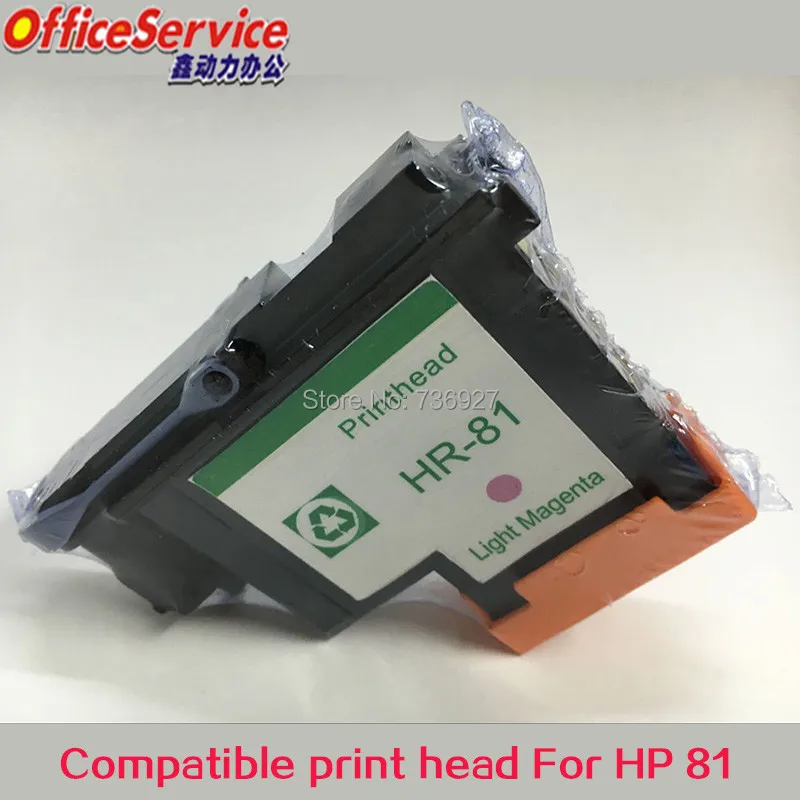 1 PK светло пурпурный восстановленная печатающая головка для hp 81 HP81 подходит 5000 5500