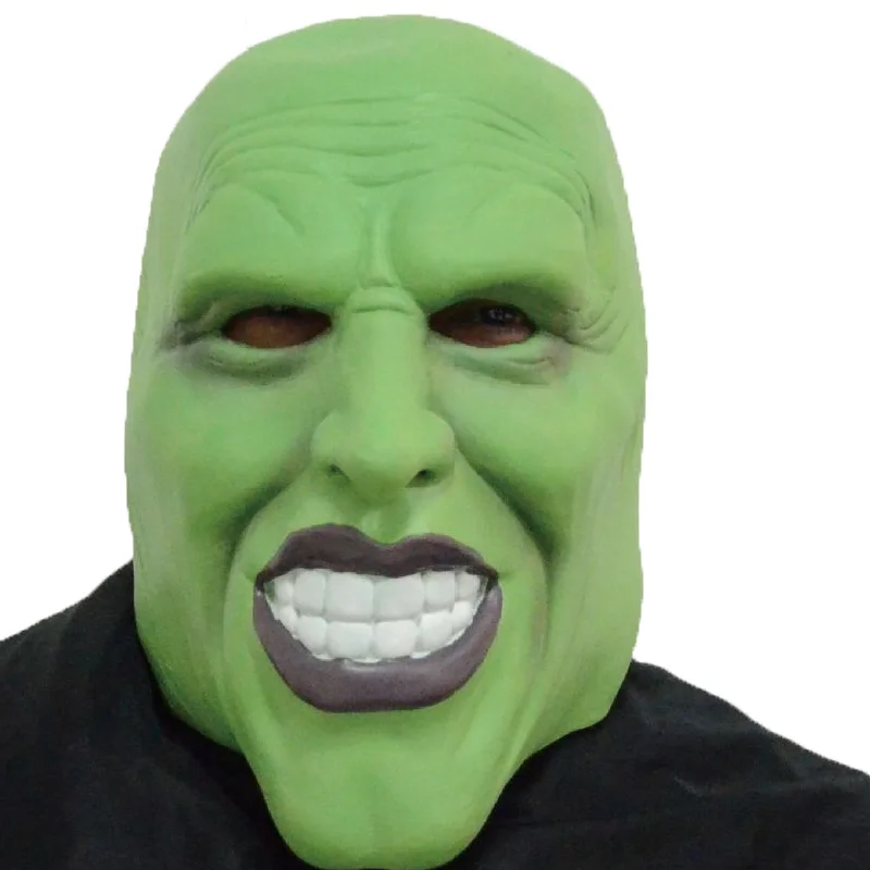 Голова резиновая маска с латексом мультфильм Халк Новая страшная капюшон для