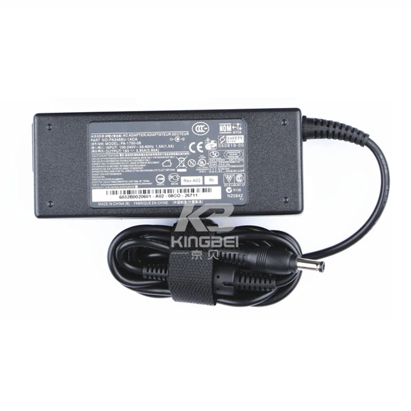 

75 Вт 19 в 3.95A адаптер переменного тока для Toshiba PA5035U-1ACA Satellite L650D L650 L655 L655D L670 C650D зарядное устройство для ноутбука 5,5 мм