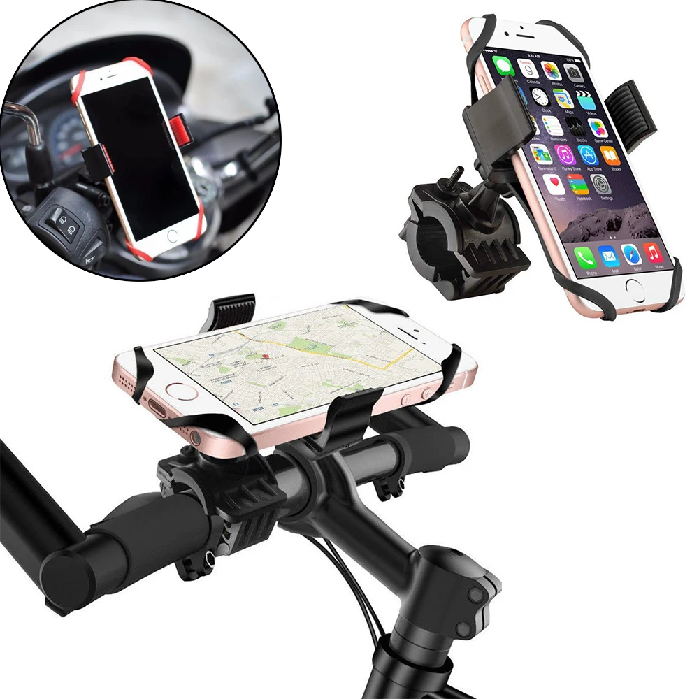Bike Phone Holder 360 Rotatable Universal Bicycle Mount for IPhone Samsung Xiaomi and GPS Device MTB Cycling |