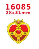 PR16085 Новое поступление 30 шт./лот смолы flatback для волос луки закуски плоские изделия для DIY украшения телефона PR16085 - Цвет: PR16085