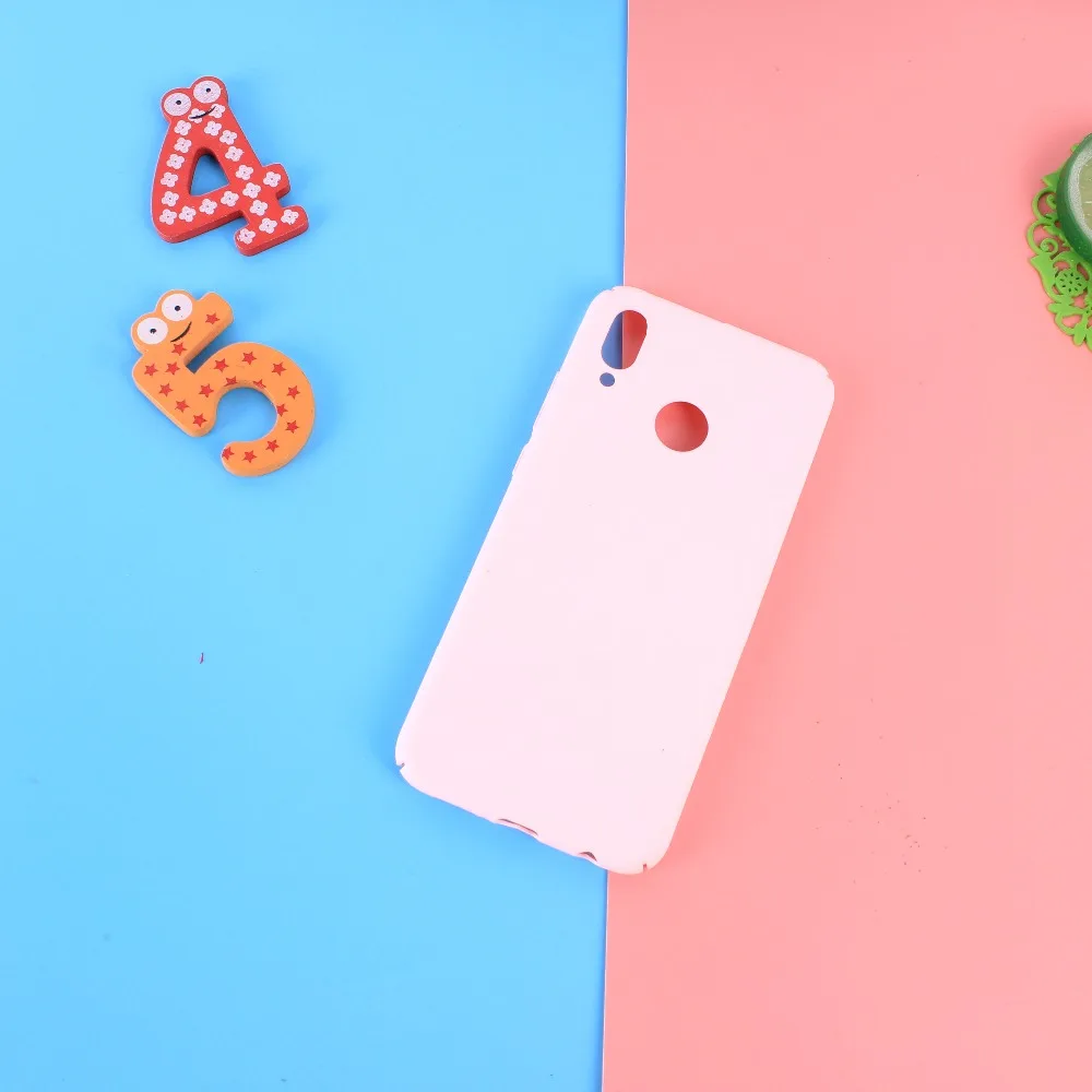 XELLWO Тонкий чехол карамельного цвета для Huawei P20 lite Силиконовый ТПУ мягкий + Жесткий