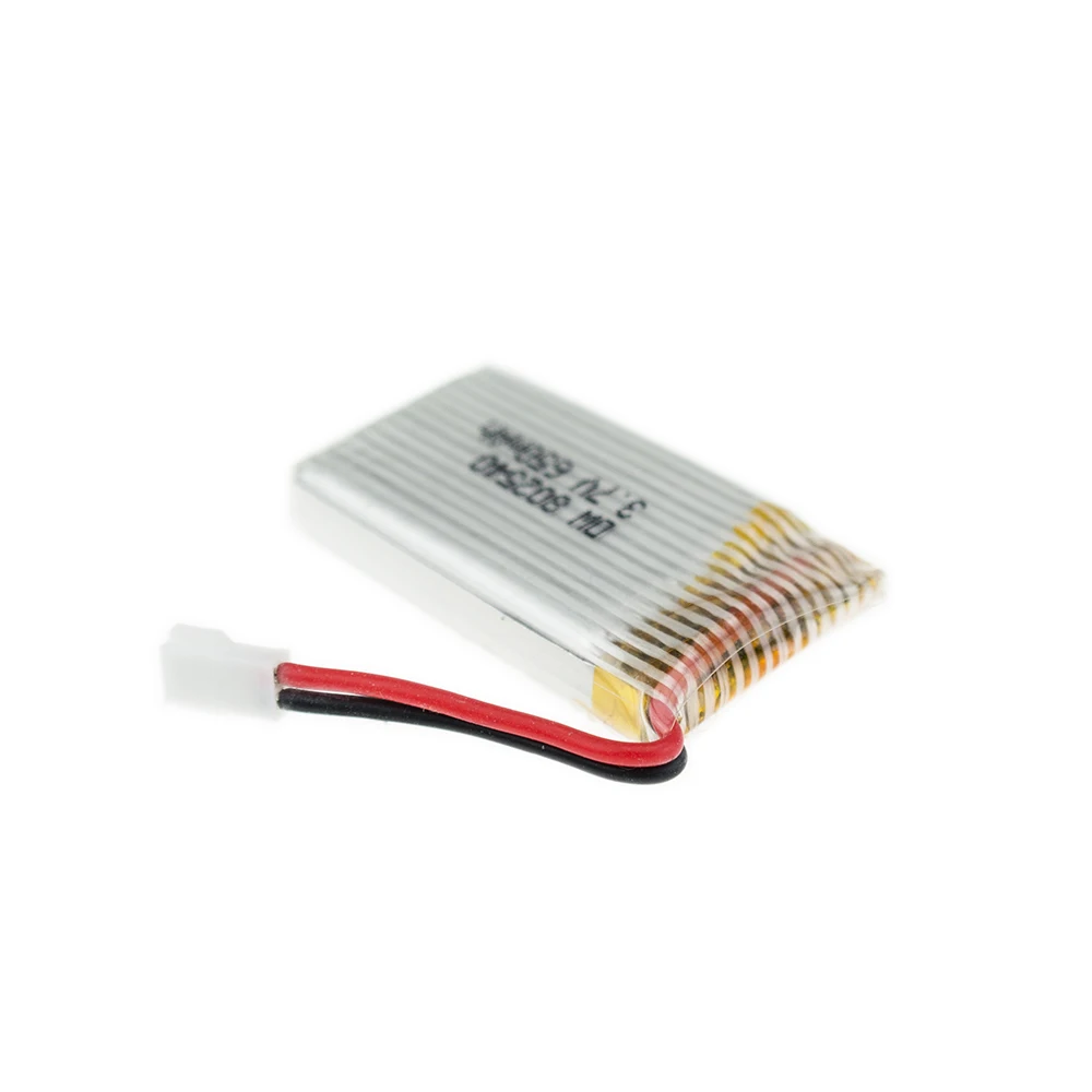 Аккумулятор li-po 3.7V 650mAh, 10 штук, для QX90 QX95 QX80 QX100 EX100 EX105 EX110 X73 Syma X5C-1 X5C X5 X5SC X5SW X6SW JRC H9D H5C и других моделей.